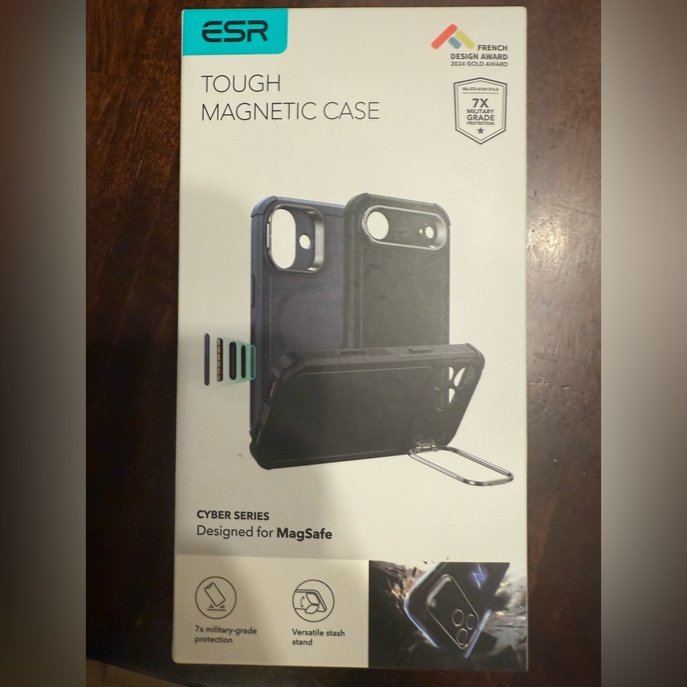 ESR Tough Magnetic Case for iPhone - Black